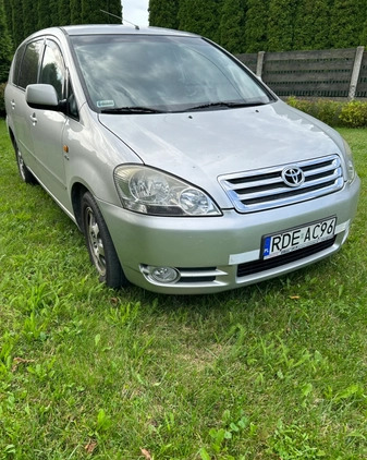 Toyota Avensis Verso cena 17000 przebieg: 350000, rok produkcji 2003 z Działdowo małe 781